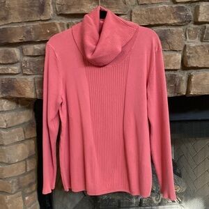 Investments II pink sweater. Size 1X